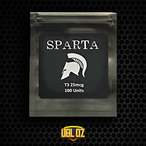 Sparta T3 25mcg X 100 Units